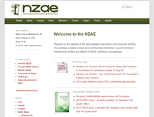 Tablet Screenshot of nzae.org.nz